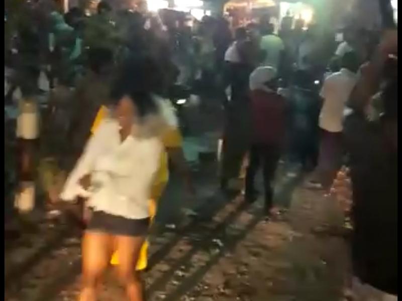Ambiance au quartier bon marché dans la commune de Barumbu