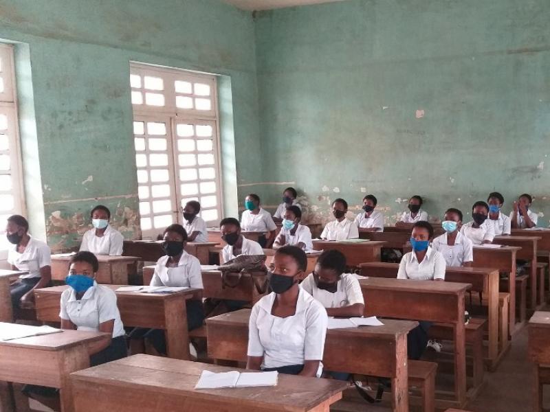 Une classe de Kananga