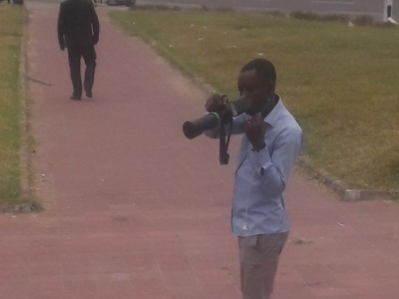 Un photographe de Kinshasa