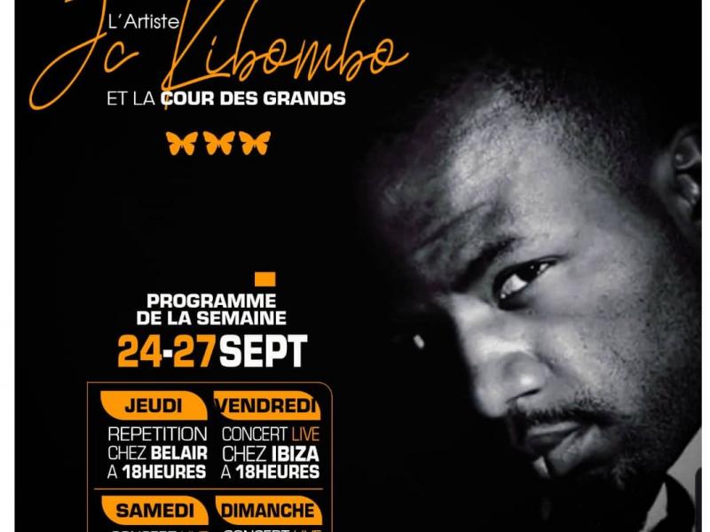 Affiche JC Kibombo
