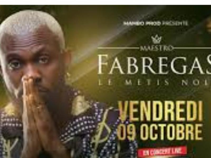 Affiche Fabregas pour le concert de show buzz