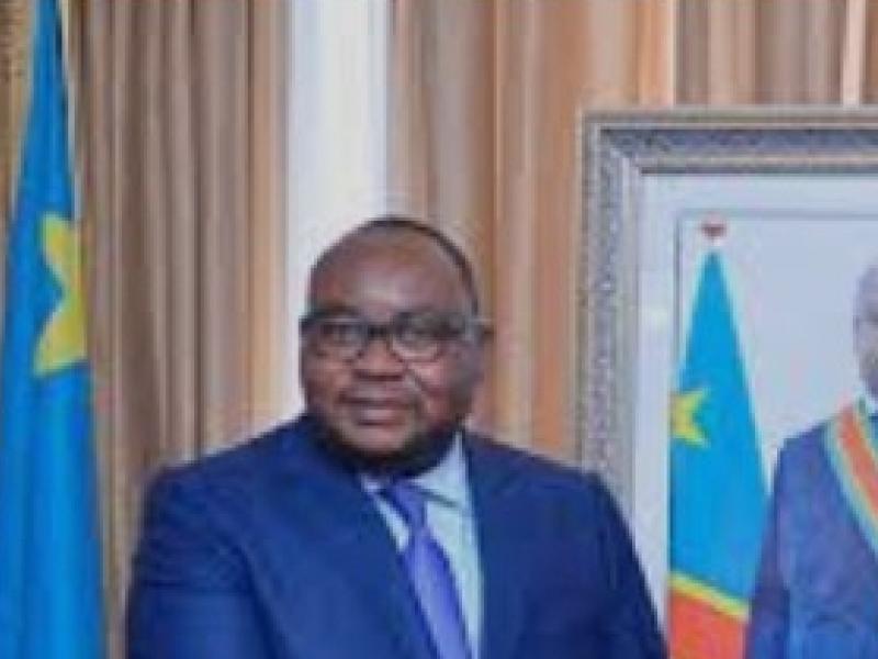 Didier Mazenga, ministre des transports et voies de communication