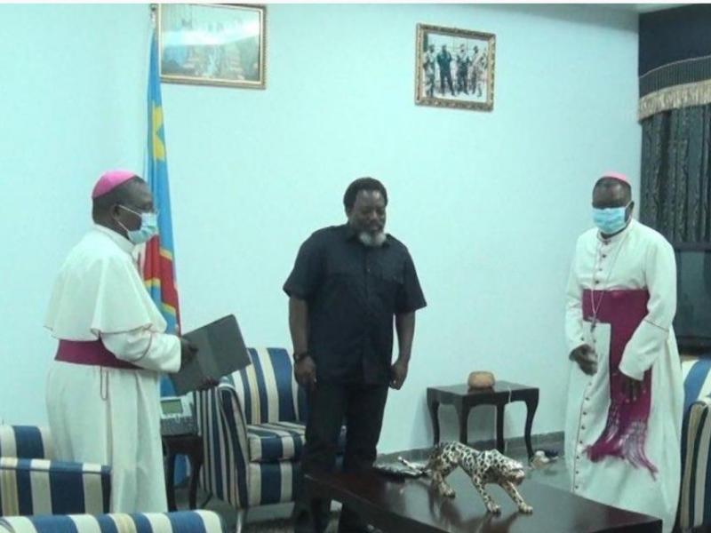 Joseph Kabila et les évêques