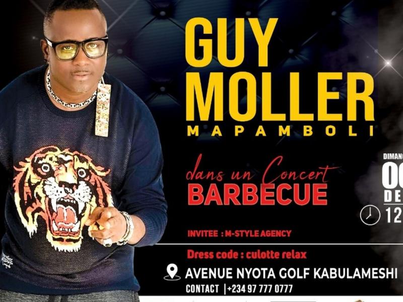 Guy moller, concert, 6 décembre, haut-katanga