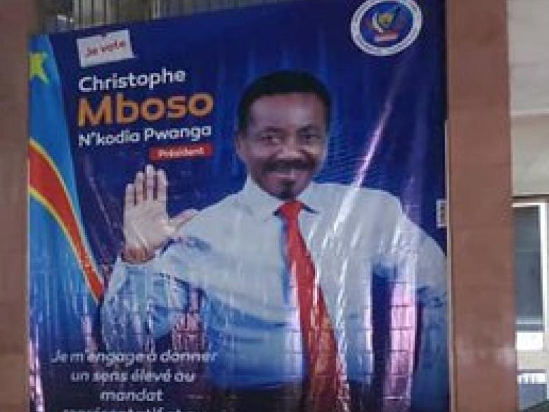 Affiche Mboso Nkodia Mpwanga à l'assemblée nationale