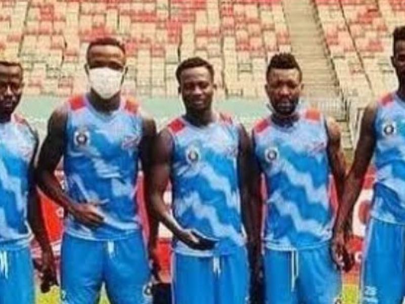 Cinq joueurs de la RDC