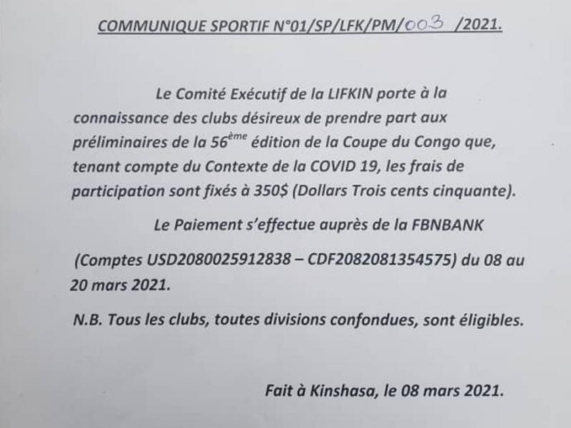 Document officiel