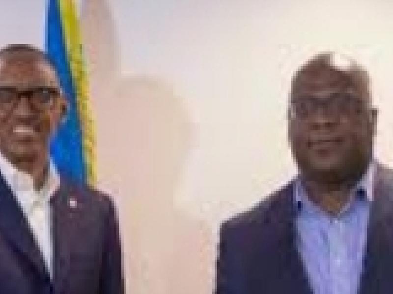 Kagame et Tshisekedi