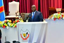 FFélix Tshisekedi devant le parlement 
