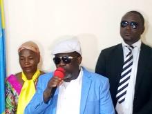 Franck Diongo dans son Quartier Général 