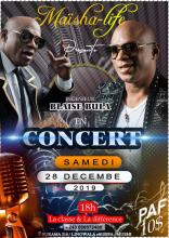 Affiche du concert de Blaise Bula 