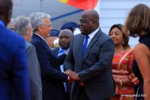 Félix Tshisekedi et Didier Reynders 