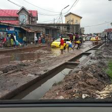 L'avenue Kimwenza ce samedi 28 décembre 2019