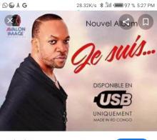 Affiche de l'album '' je suis '' de Manda Chante 
