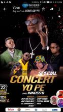 Affiche du concert de Innoss B à la tshangu 