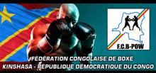 Affiche de la fédération congolaise de boxe