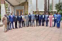 Katumbi et les membres de G13