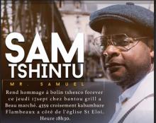 Affiche Sam Tshintu