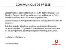 Communiqué de vodacom
