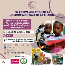 Affiche visite orphelinat par baziks
