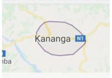 Carte Kananga