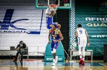 Basketeurs de la RDC et leurs adversaires