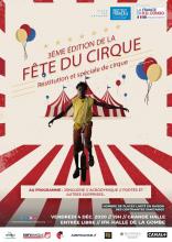 Affiche de la fête du cirque