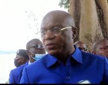 Gentiny Ngobila au lieu d'accident 