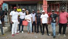 membres de l'ASBL Les Kinois à Barumbu 