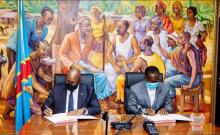 Sama Lukonde et Ilunga Ilunkamba 