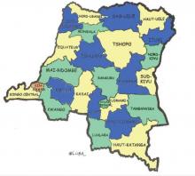 carte RDC