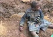 Enfant dans une mine 